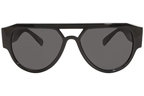 Versace Gafas de sol VE4401 GB1 / 87 Gafas de sol hombre color Negro gris tamaño de lente 57 mm