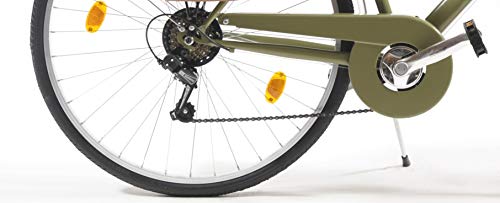 Via Veneto Bicicleta 605 para hombre, fabricada en Italia (Talla del cuadro 50, verde Oasi)
