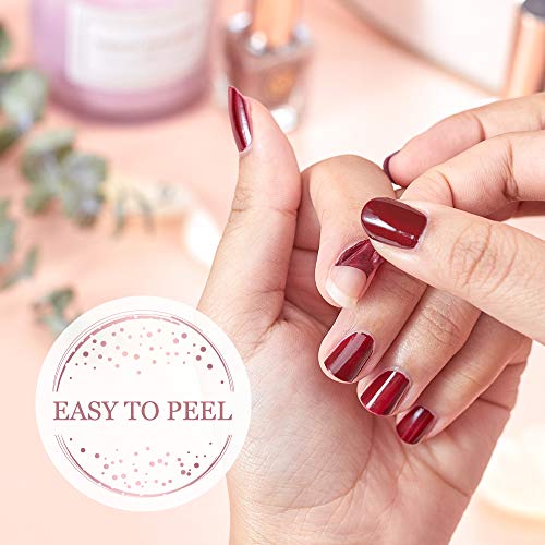 VICTORIA HYDE Pelable Base de Agua Esmalte de uñas Fragancia de Durazno Impermeable(1pcs*10ml)