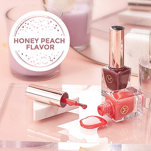 VICTORIA HYDE Pelable Base de Agua Esmalte de uñas Fragancia de Durazno Impermeable(1pcs*10ml)