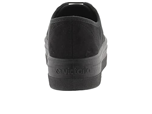 victoria Plataforma VICTORIA Barcelona Plataforma Antelina 109205-WOMEN para Mujer Negro 39