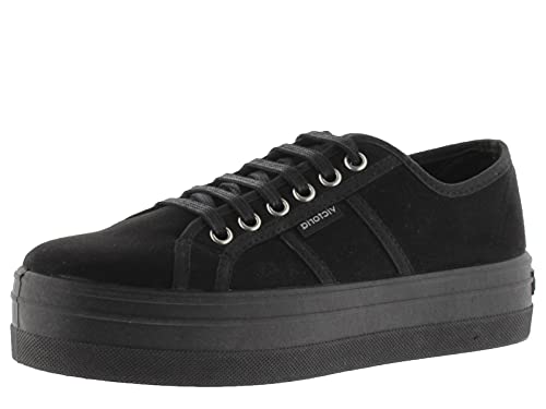 victoria Plataforma VICTORIA Barcelona Plataforma Antelina 109205-WOMEN para Mujer Negro 39