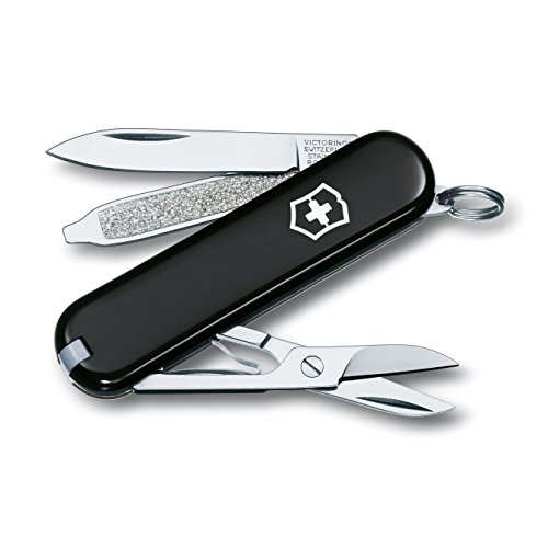 Victorinox Classic SD - Cuchillo (22,68 g, Negro, Acero Inoxidable)