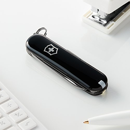 Victorinox Classic SD - Cuchillo (22,68 g, Negro, Acero Inoxidable)