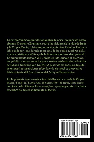 Vida de la Virgen María: Según las visiones de Ana Catalina Emmerick