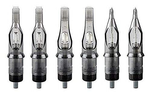 Viking Ink USA - 3 ROUND LINER (0.20mm) - Cartuchos estériles y desechables para tatuajes - Caja 10pcs