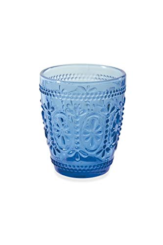 Villa D'Este Home Tivoli 2197871 Koralight/Imperial - Juego de 6 vasos de agua de 6 colores, cristal