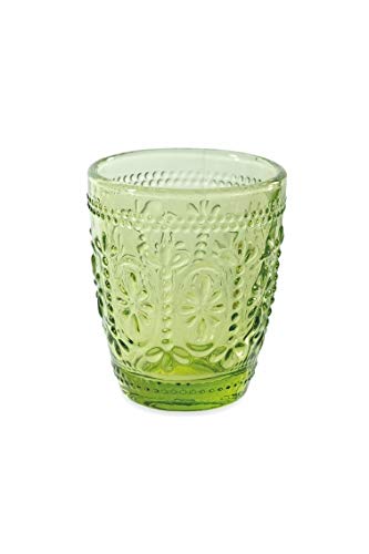 Villa D'Este Home Tivoli 2197871 Koralight/Imperial - Juego de 6 vasos de agua de 6 colores, cristal