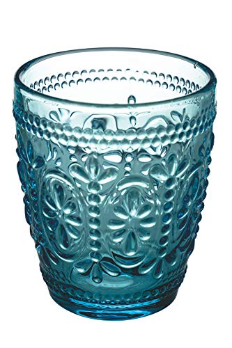 Villa d’Este Home Tivoli 5907719 Kora Light/Imperial Juego de 6 Vasos de Agua de 295 ml de Cristal