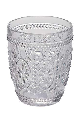 Villa d'Este Home Tivoli 5907933 Imperial - Juego de 6 vasos de agua de cristal transparente, 295 ml