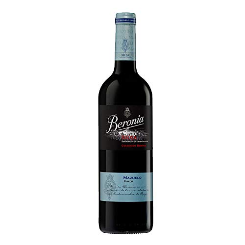 Vino tinto Beronia Mazuelo de 75 cl - D.O. La Rioja - Bodegas Gonzalez Byass (Pack de 1 botella)