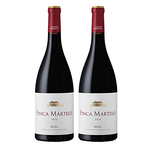 Vino tinto Martelo Reserva de 75 cl - D.O. La Rioja - Bodegas Torre de Oña (Pack de 2 botellas)