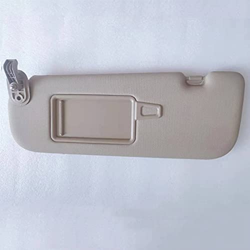 Visera solar Coche Sun Visor con espejo Cosmético Interior Sombrilla Pad Pad Apta para HYUNDAI Elantra MD AVANTE 2011 2013 2014 2014 2015 2015 Se fue beige Accesorios interiores del coche de la visera