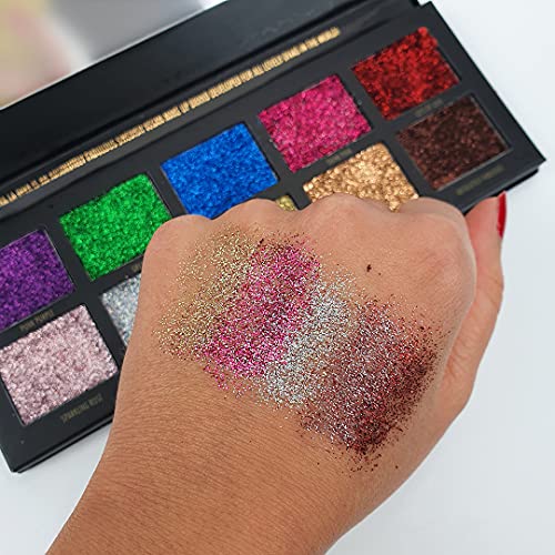 Viva la Diva Glitter Bomb - Paleta de Maquillaje, Multicolor