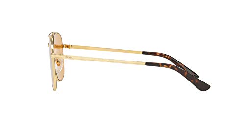 Vogue Eyewear 0VO4083S 280/7 55 Gafas de Sol, Dorado (Gold/Orange), Mujer