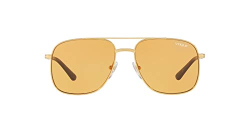 Vogue Eyewear 0VO4083S 280/7 55 Gafas de Sol, Dorado (Gold/Orange), Mujer