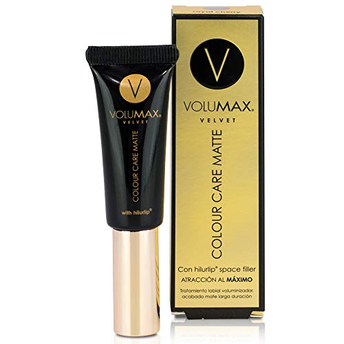 Volumax Velvet Matte Finish | Color, Volumen Y Cuidado Labial | 5 Tonos Acabado Mate | -, Golden Nude, 7.5 Ml