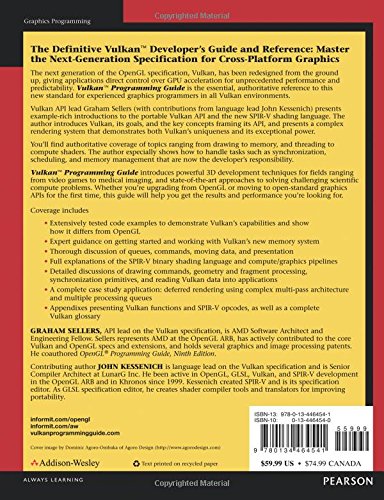 Vulkan Programming Guide: The Official Guide to Learning Vulkan (OpenGL)