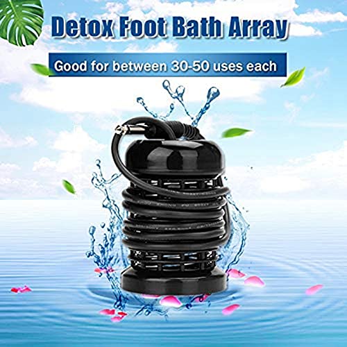 WANGQ Masajeador Pies Maquina Desintoxicacion Ionicam, Professional Ionic Array Foot Bath SPA Accesorio para Máquina De Limpieza De Iones Detox, Compatible con Todas Las Máquinas Detox