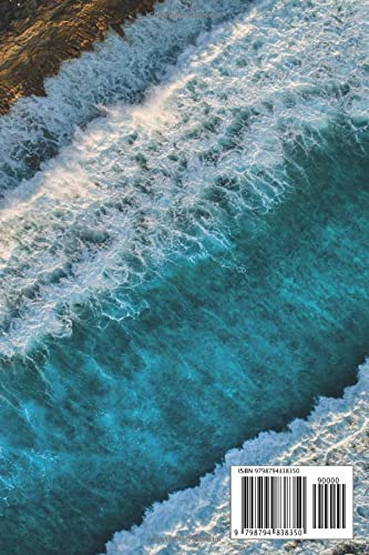 Waves Journal: An invigorating sea waves notebook journal 135 blank lined pages 6x9 inch