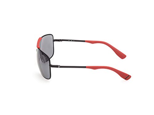 Web Eyewear WE0295 Gafas, Matte Black/Smoke, 62 para Hombre