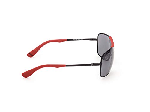 Web Eyewear WE0295 Gafas, Matte Black/Smoke, 62 para Hombre