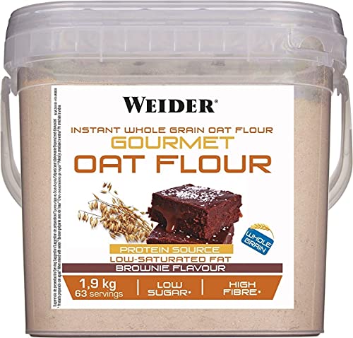 Weider Gourmet Oat Flour - 1,9 kg Brownie