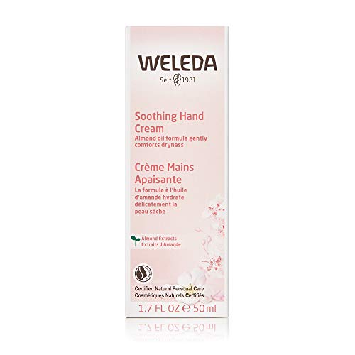 Weleda Crema de manos para piel sensible de almendras, 50 ml