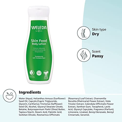 Weleda Loción corporal para alimentos para la piel 200ml