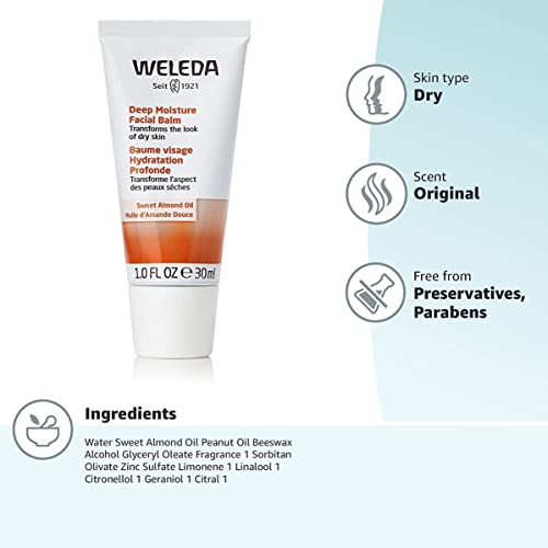Weleda Piezas Crema Facial 30 ml, 1 unidad
