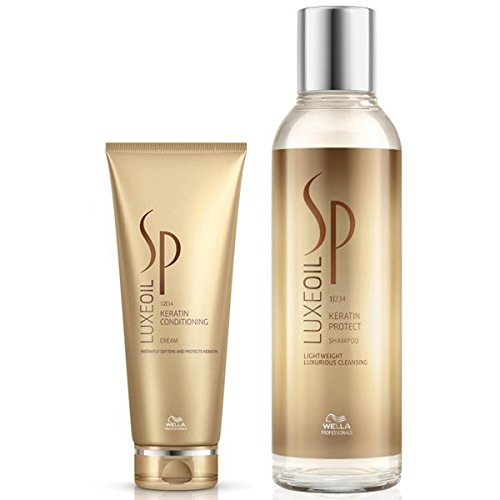 Wella SP Champú de aceite Luxe 200 ml y acondicionador 200 ml