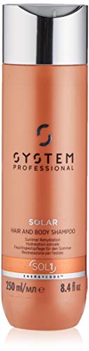 Wella SP Code Energy SOLAR Hair & Body Champú, 250 ml