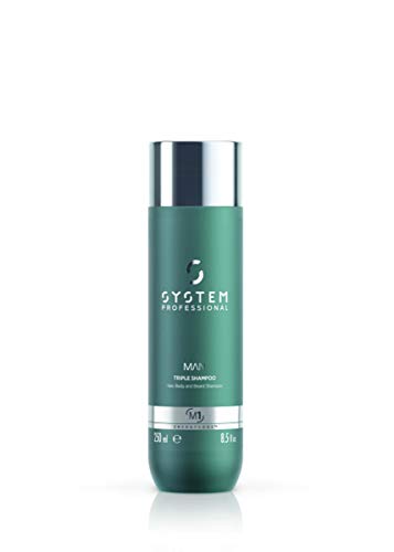 Wella SP Code Energy System MAN Triple Champú 250 ml