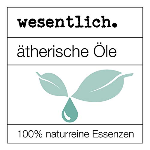 wesentlich - Aceite de alcanfor, aceite esencial puro, 100 % natural en botella de cristal (10 ml)