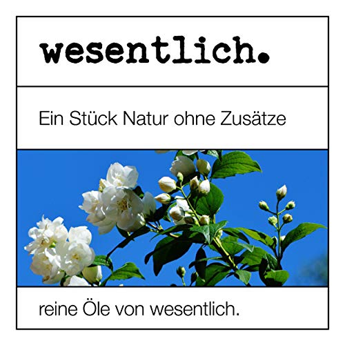 wesentlich - Aceite de alcanfor, aceite esencial puro, 100 % natural en botella de cristal (10 ml)