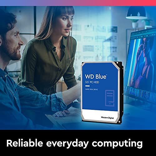 Western Digital Blue WD40EZAZ Disco Duro SATA, 4 TB, 6 GB/s, 8,9 cm, WD Blue