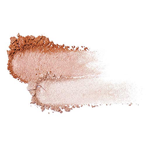Wet n Wild - MegaGlo Blushlighter - Dúo de Colorete e Iluminador - Para Definir e Iluminar al Instante, con Pigmentos Perlados Ultrarreflectantes - Vegano - Highlight Bling - 1 Unidad