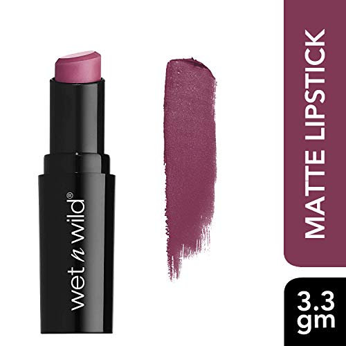 Wet n Wild MegaLast Lip Color (Smooth Mauves)– Barra de Labios de Larga Duración - acabado Cremoso y Semi-Mate, 1 unidad
