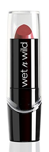 Wet n Wild - Silk Finish Lipstick - Barra de Labios con Color Intenso, Cremoso y Suave - con Aloe Vera, Aceite de Macadamia y Vitaminas A y E - Blushing Bali - 1 Unidad