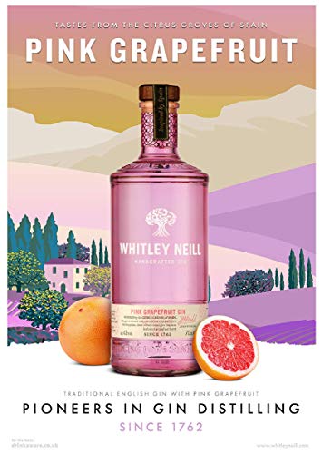 Whitley Neill Pink Grapefruit (Pomelo Rosa) Gin - 700 ml