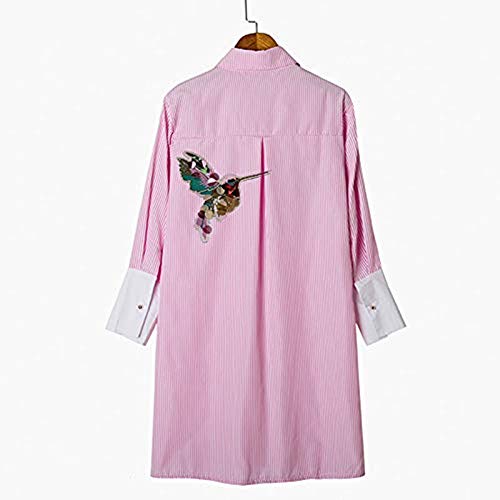 Wicemoon 2 Piezas Parche Bordado Lentejuela de Hierro Birdie Parche de Hierro O Parche Cosido Para La Ropa Camiseta Jeans Bolsa 17.5 * 14 CM