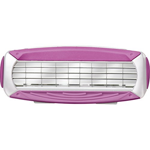Wilkinson Sword Quattro - Recâmbios para Maquina de Afeitar para Mujer, 3 + 1 Hojas Rosa, 4 Unidades