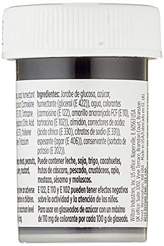 Wilton Colorante Alimenticio para Glaseado en Pasta, 28.3g, Color Rojo Navidad, 04-0-0042