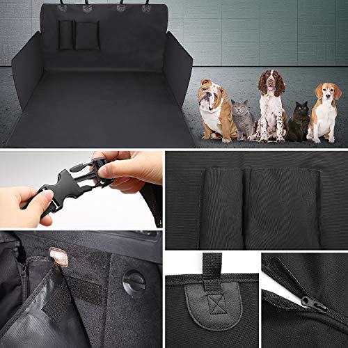 Wimypet Impermeable Protector para Maletero del Coche, Funda de Asiento para Perros, Cubierta de Asiento para Perros, Funda Perros Coche Antideslizante Universal para Varios SUV Camiónes 180x103 cm