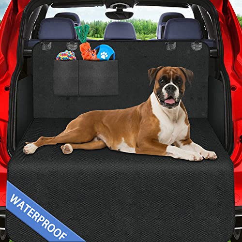 Wimypet Impermeable Protector para Maletero del Coche, Funda de Asiento para Perros, Cubierta de Asiento para Perros, Funda Perros Coche Antideslizante Universal para Varios SUV Camiónes 180x103 cm