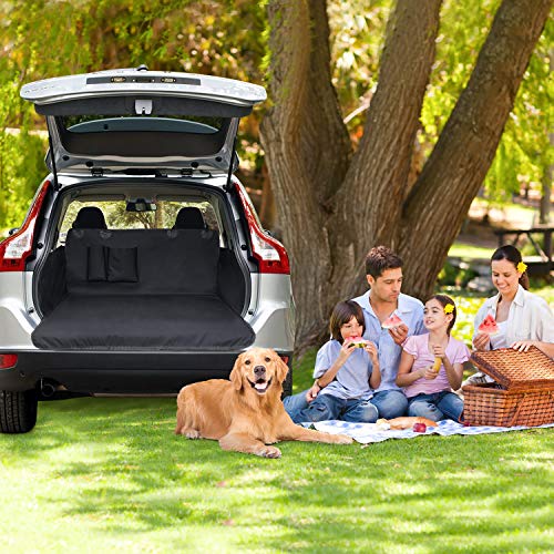 Wimypet Impermeable Protector para Maletero del Coche, Funda de Asiento para Perros, Cubierta de Asiento para Perros, Funda Perros Coche Antideslizante Universal para Varios SUV Camiónes 180x103 cm