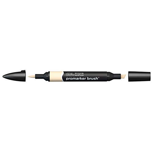 Winsor & Newton Rotulador de alcohol Promarker Brush, doble punta, punta pincel, color Blush (O729)