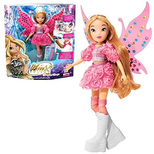 Winx Club Flora | Muñeca Bling The Wings Conjunto Creativo