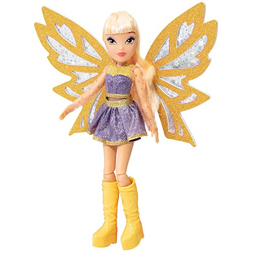 Winx Club Stella | Muñeca Bling The Wings Alas con Segmentos Holográficos