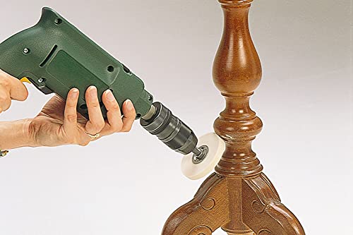 wolfcraft Juego de pulido de bricolaje de 5 piezas I 2178000 I Práctico juego todo en uno